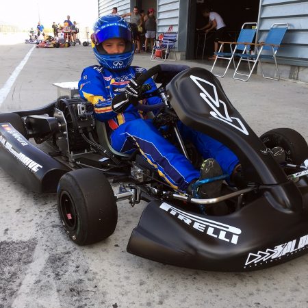 Récord, kart eléctrico, Hugo Belda, Guillaume Meura, Play and Drive, ElectricGT, E-karting, FIA, Motorland, Pirelli, kart, kart eléctrico, record, lap times