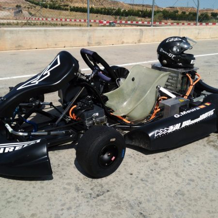 Récord, kart eléctrico, Hugo Belda, Guillaume Meura, Play and Drive, ElectricGT, E-karting, FIA, Motorland, Pirelli, kart, kart eléctrico, record, lap times