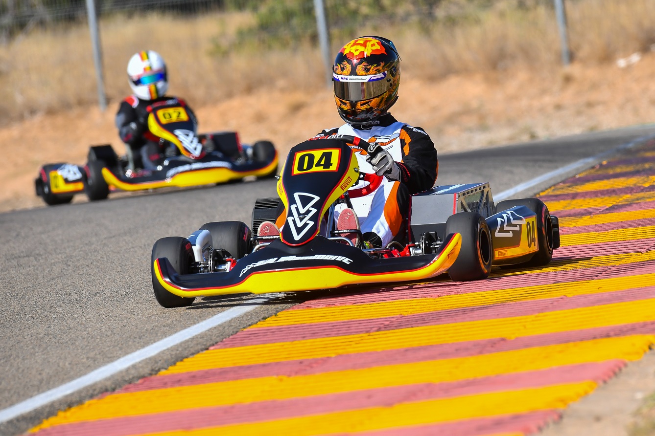 Kilian Meyer Axel LaFlamme Pedro Pablo Campuzano Benjamin Cartery Aoife Meila Ellis Spiezia Borna Vlasic Alec Lanfim Play and Drive Pirelli eKarting Championship Motorland