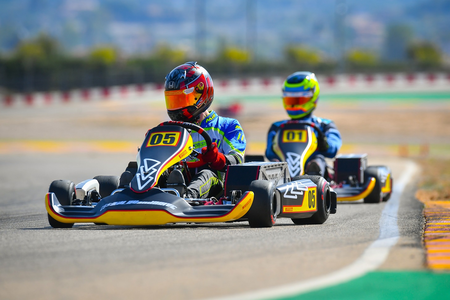 Kilian Meyer Axel LaFlamme Pedro Pablo Campuzano Benjamin Cartery Aoife Meila Ellis Spiezia Borna Vlasic Alec Lanfim Play and Drive Pirelli eKarting Championship Motorland