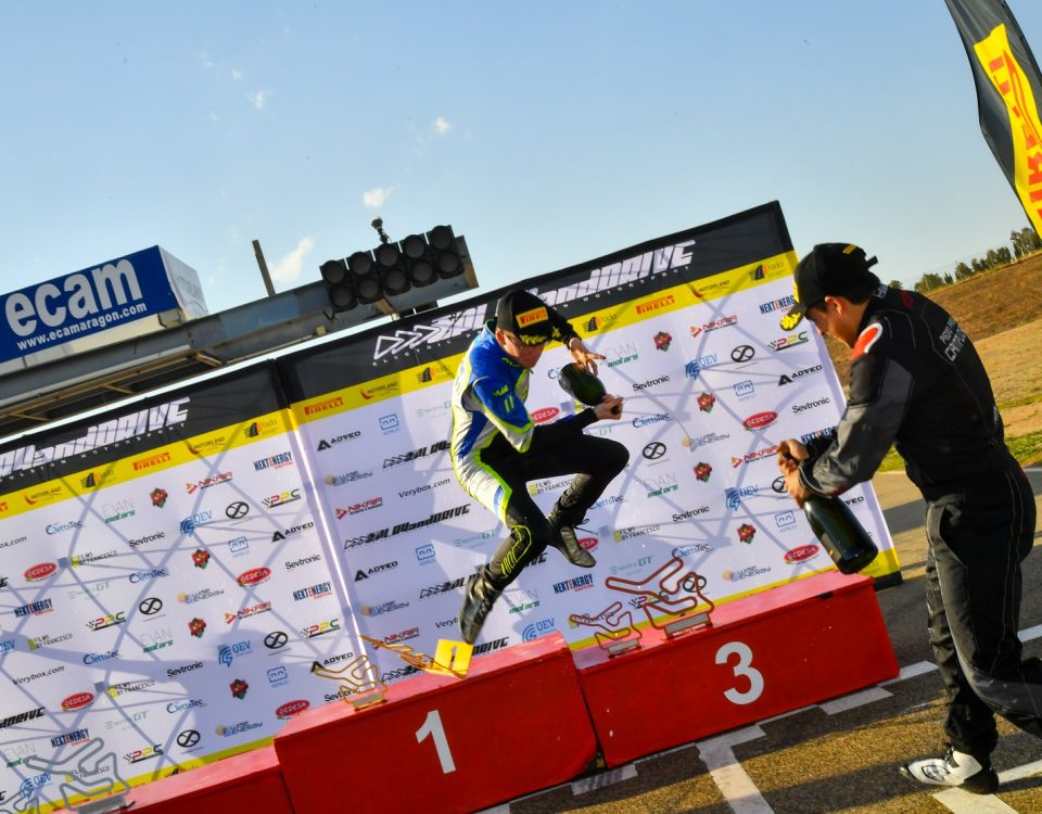 Kilian Meyer Axel LaFlamme Pedro Pablo Campuzano Benjamin Cartery Aoife Meila Ellis Spiezia Borna Vlasic Alec Lanfim Play and Drive Pirelli eKarting Championship Motorland