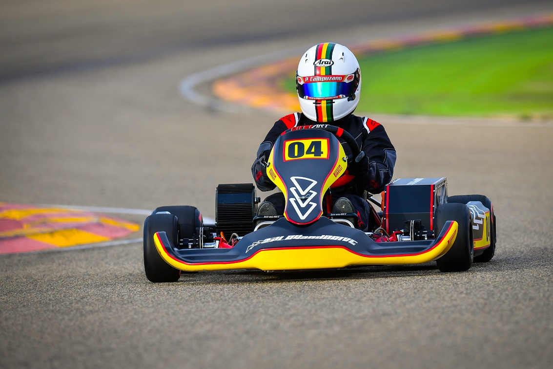 Kilian Meyer Axel LaFlamme Pedro Pablo Campuzano Benjamin Cartery Aoife Meila Ellis Spiezia Borna Vlasic Alec Lanfim Play and Drive Pirelli eKarting Championship Motorland