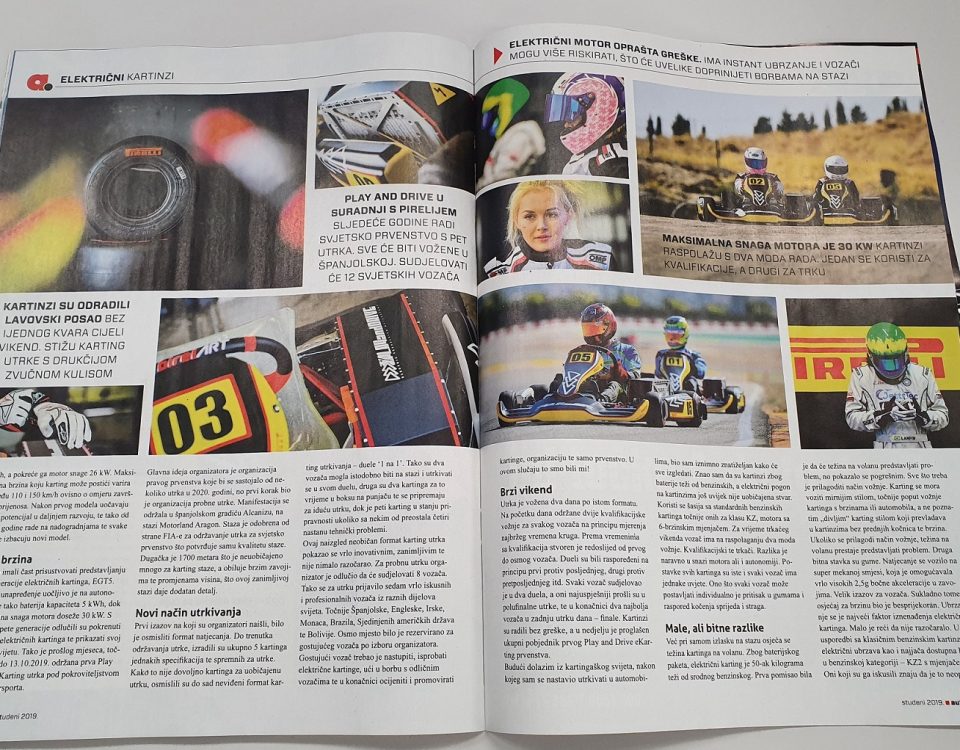 Auto i tocka Magazine Play and Drive Pirelli eKarting Championship Motorland